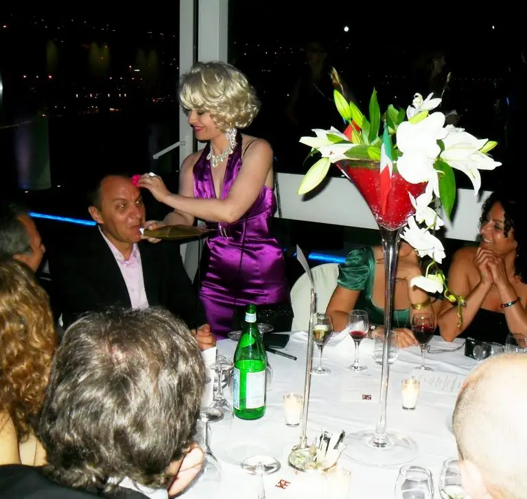 sosie Marilyn Monroe soiree