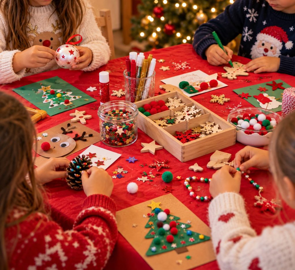 Atelier créatif de Noël pour enfants